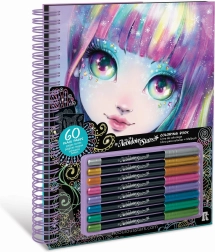 Nebulous Stars bojanka s crnim stranicama Isadora