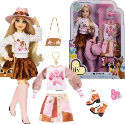 Disney ILY 4Ever modna lutka s motivom Bambija i setom dodataka 30 cm