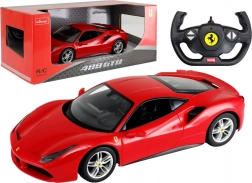 Auto na daljinsko upravljanje Ferrari 488 GTB crveno