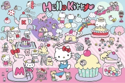 Puzzle Otkrij svijet Hello Kitty 300 dijelova