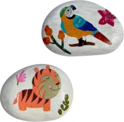 Arto ukrašavanje kamenja salvetnom tehnikom