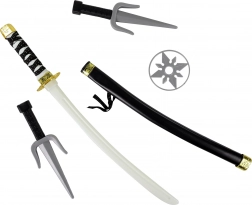 Ninja set s noževima i zvijezdicama za bacanje