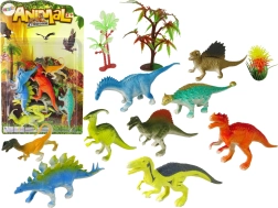 Set figurica dinosaura 9 kom – šarene prapovijesne igračke
