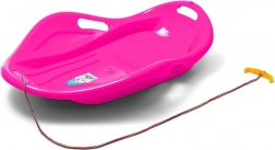 Dječji sanjkarski klizač Školjka BABY MIX Premium Comfort 80 cm ružičasti