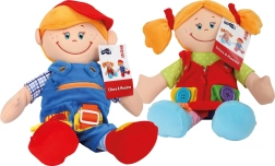 Small Foot platnene lutke Chiara i Massimo, set 2 kom