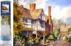 Norimpex dijamantno slikanje Seoska vila 30x40 cm