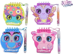 Nebulous Stars mini bilježnica s kemijskom olovkom 9 cm