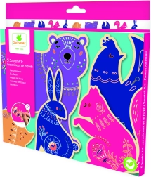 Scratch Art šumske životinje