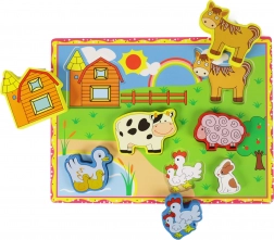 Drvena 3D slagalica Farma