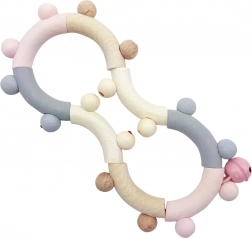 Hess drveno motoričko zvečkalo ružičasto