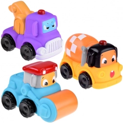 Drvena dječja kuhinjica sa svjetlom i priborom – Siva