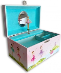 Glazbena kutija za nakit s balerinom