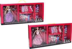 Lutka s garderobom i modnim dodacima