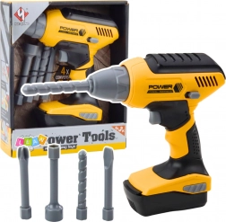 Interaktivna akumulatorska bušilica s LED svjetlom i izmjenjivim bitovima