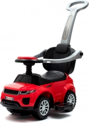Dječje guralo 3u1 s vodilicom BABY MIX – crveni SUV