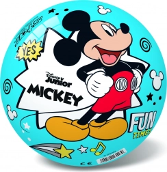 Lopta Disney Mickey crvena/plava 14 cm