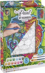 Grafix Slikanje Po Brojevima: Lav, Platno Na Ramu 30x40 cm