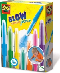 Puhajući flomasteri SES – set od 7 boja