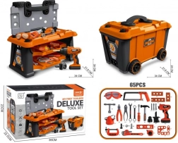 Radionički set za male majstore u kuferu na kotačićima