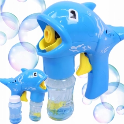 Pištolj za mjehuriće delfin s spremnikom i 2 punjenja