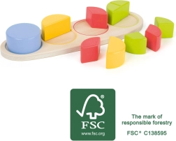 Small Foot Drvena Edukativna Pločica Razlomci