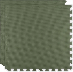 Pjenasta podloga HUMBI 120×60, velike vodootporne puzzle, sigurna, 2 kom, kaki