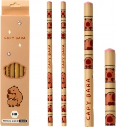 Set skicirnih olovaka s kapibarom, 12 komada