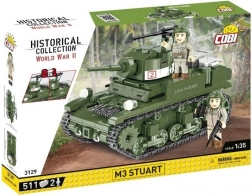 Konstruktorski set tenka M3 Stuart – 511 dijelova