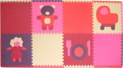 Pjenasti puzzle Djevojačke igračke s rubovima