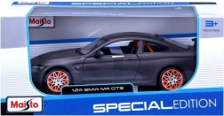 Metalni model BMW M4 GTS 1:24 sivi