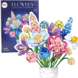 Konstrukcijski set cvijeća – šareni buket od 880 dijelova