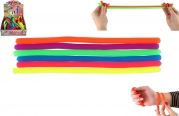Antistresna rastezljiva silikonska igračka 27 cm, 6 boja, 60 kom u kutiji