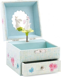 DJECO glazbena kutija sa zečićem – zelena