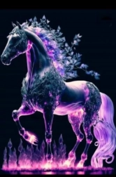 Dijamantno slikanje Duh konja 30x40 cm