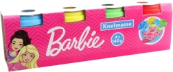 Plastelin BARBIE – set 4 velika lončića