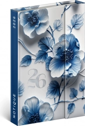 Tjedni magnetni dnevnik Porculanski cvijet 2026