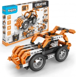 konstruktorski set Engino Creative Builder 50 u 1 s motorom