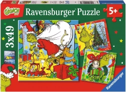 Ravensburger Puzzle Grinch 3x49 komada