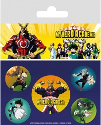 Set bedževa My Hero Academia (5 kom)