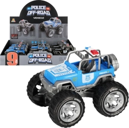 Terensko policijsko vozilo – monster truck 13 cm
