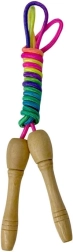 Uže za preskakanje s drvenom ručkom SPORTO