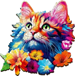 Drvene Puzzle Mačka 500 Dijelova