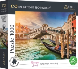 Puzzle TREFL UFT Romantic Sunset: Most Rialto u Veneciji, 1000 dijelova