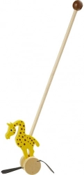 drvena žirafa na guranje Nature Planet