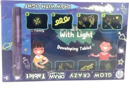 Svjetleća ploča za crtanje u mraku za djecu