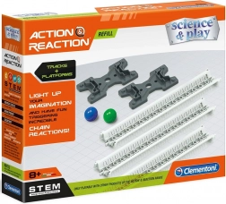 Clementoni Akcja-Reakcja – tračnice i platforme prošireni set