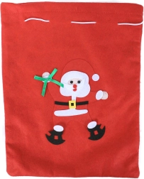 Božićna vrećica sa Santom