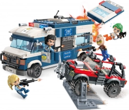 Konstrukcijski set Mine City Policija hvatanje otmičara