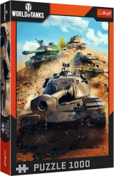Puzzle 1000 dijelova WORLD OF TANKS: tenkovi u borbi Trefl