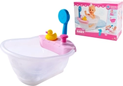 Doll Bathtub with Water Pump For New Born Baby Dolls